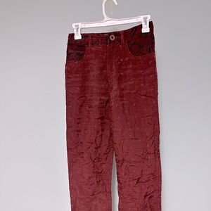 Embroidered pants